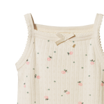 CAMISOLE BODYSUIT POINTELLE | Posey Blossom Print-Web-hover
