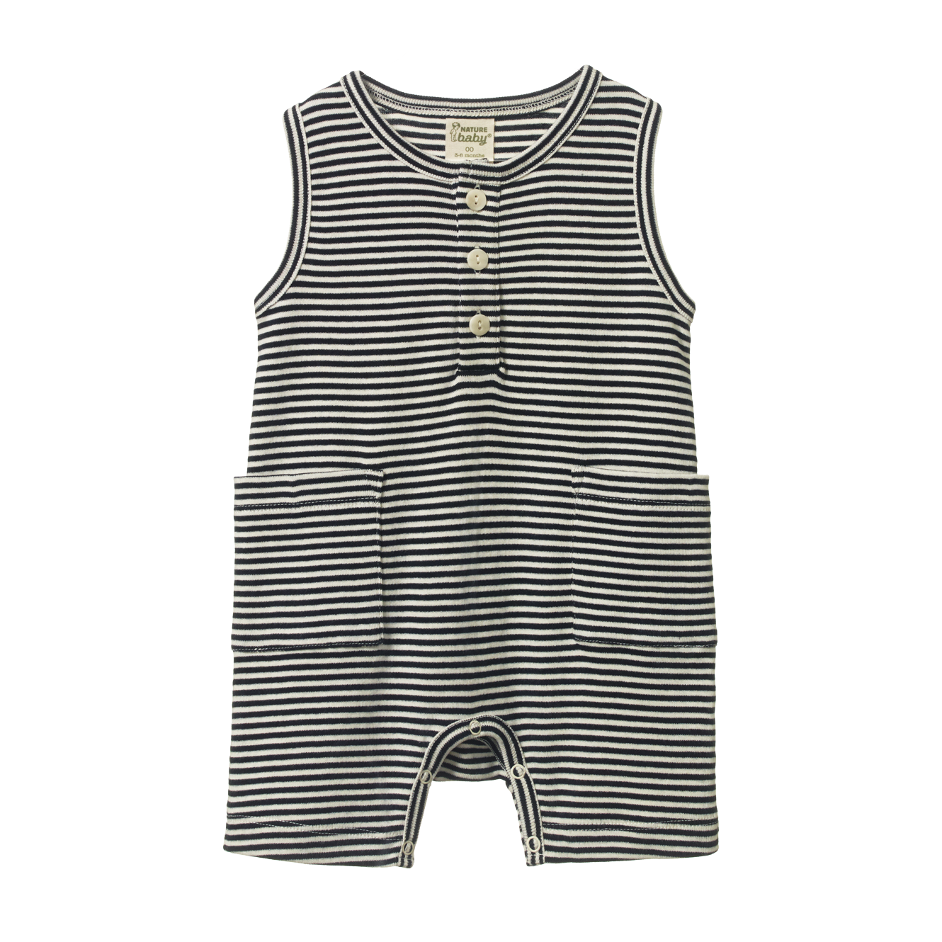 CAMPER SUIT | Navy Stripe-Web-front