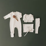 COTTON RIB ESSENTIALS SET | Caramel Spot-Web-hover