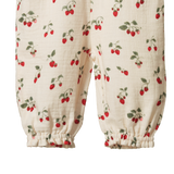 DAPHNE PANTS MUSLIN | Strawberry Blush Print-Extra Img - 1