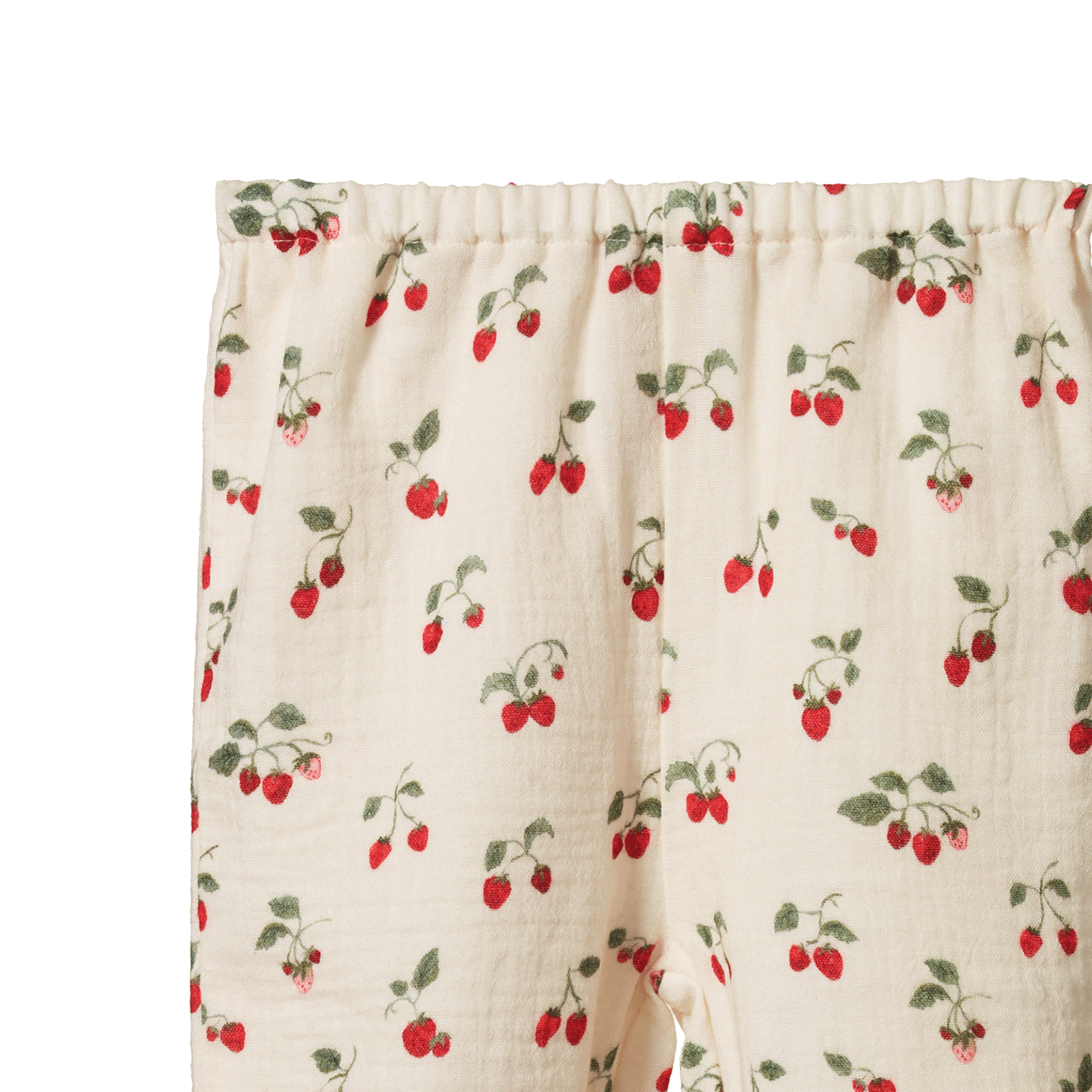 DAPHNE PANTS MUSLIN | Strawberry Blush Print-Web-hover