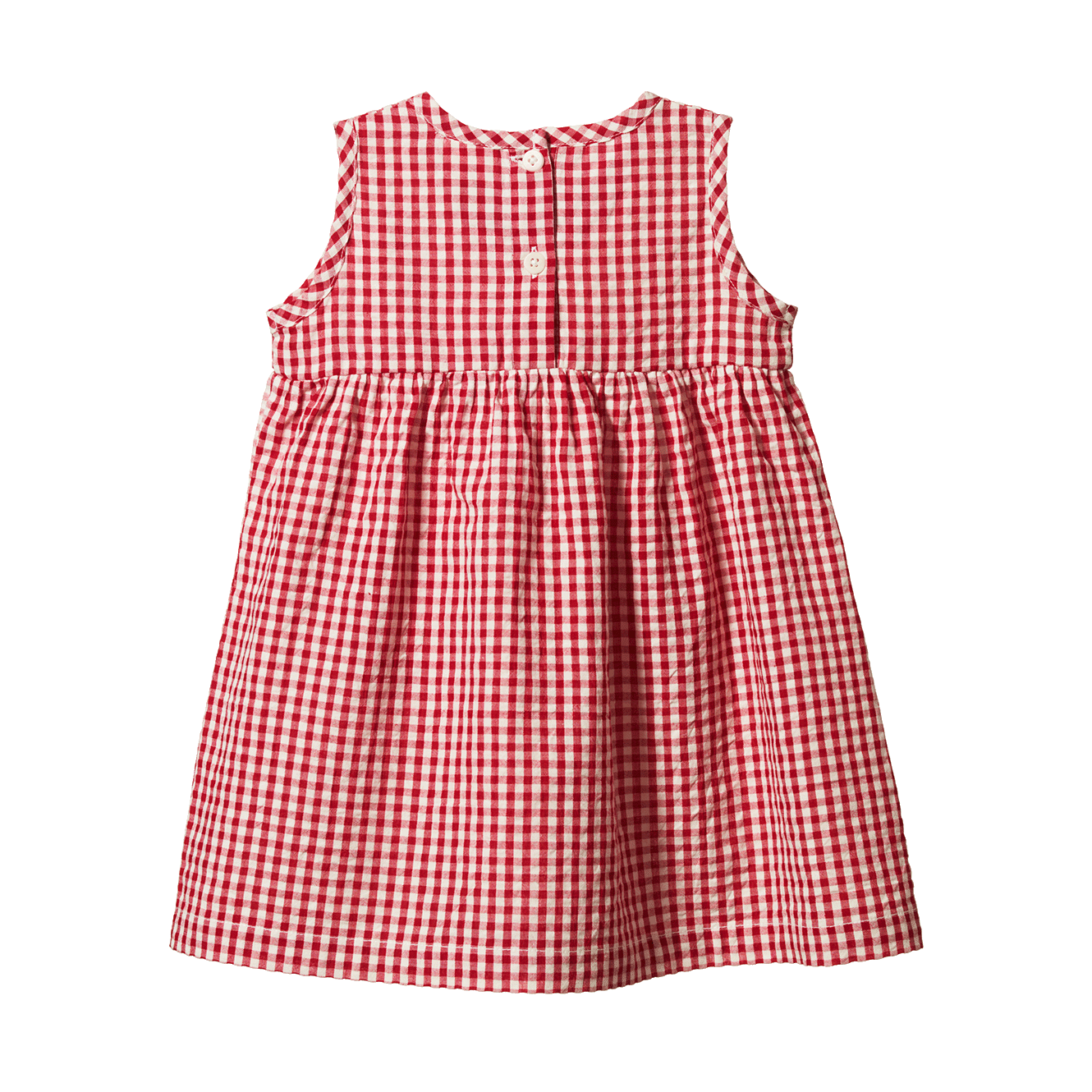 DOROTHY DRESS | Red Check-Extra Img - 3
