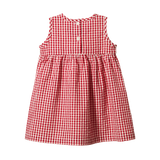 DOROTHY DRESS | Red Check-Extra Img - 3