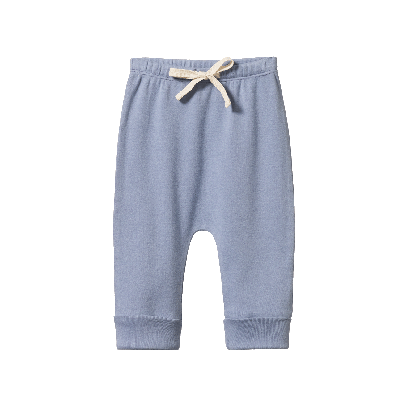 DRAWSTRING PANTS | Dusky Blue-Web-front