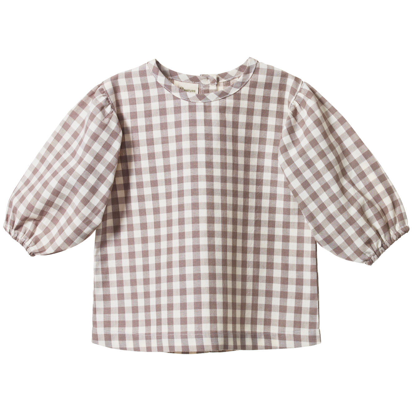 ELODIE BLOUSE | Cub Check-Web-front