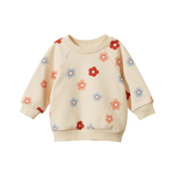 EMERSON SWEATER | Flora Stamp Print-Web-front