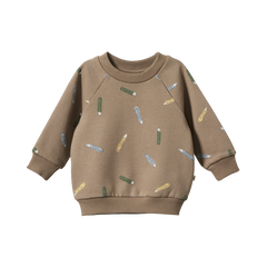 EMERSON SWEATER | Pencil Print-Web-front