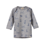 ESSENTIAL TEE | Best Friend Print Merino-Web-front