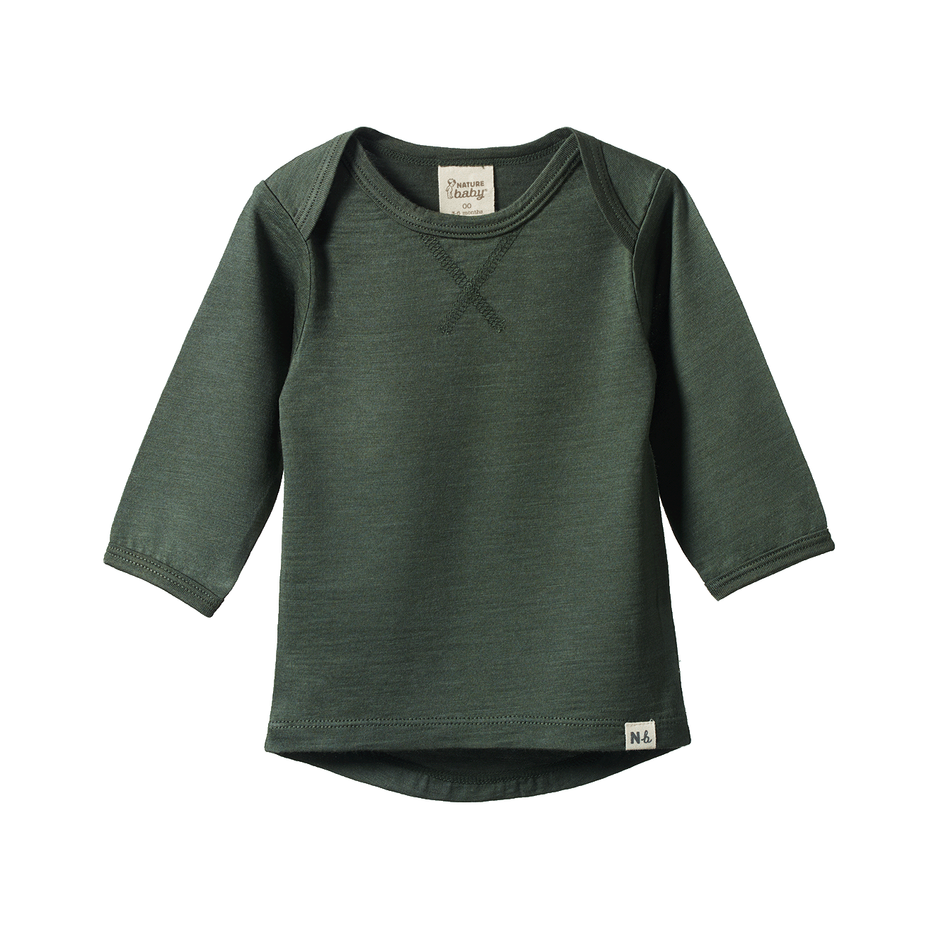 ESSENTIAL TEE | Thyme-Web-front