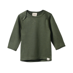 ESSENTIAL TEE | Thyme-Web-front