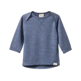 ESSENTIAL TEE | Vintage Indigo Marl-Web-front