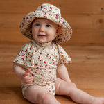 FAYE BODYSUIT | Kitchen Garden Print-Extra Img - 1