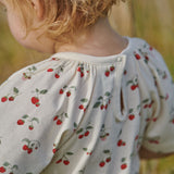 FAYE TEE | Strawberry Blush Print-Extra Img - 1