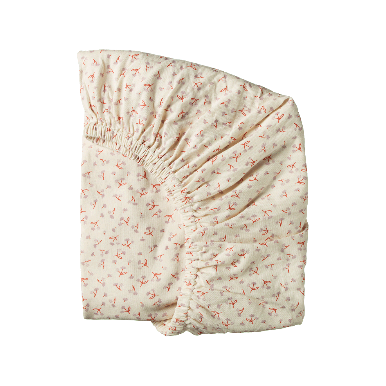 FITTED SHEET JERSEY | Dandelion Print-Web-front