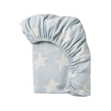 FITTED SHEET JERSEY | Magic Blue Print-Web-front