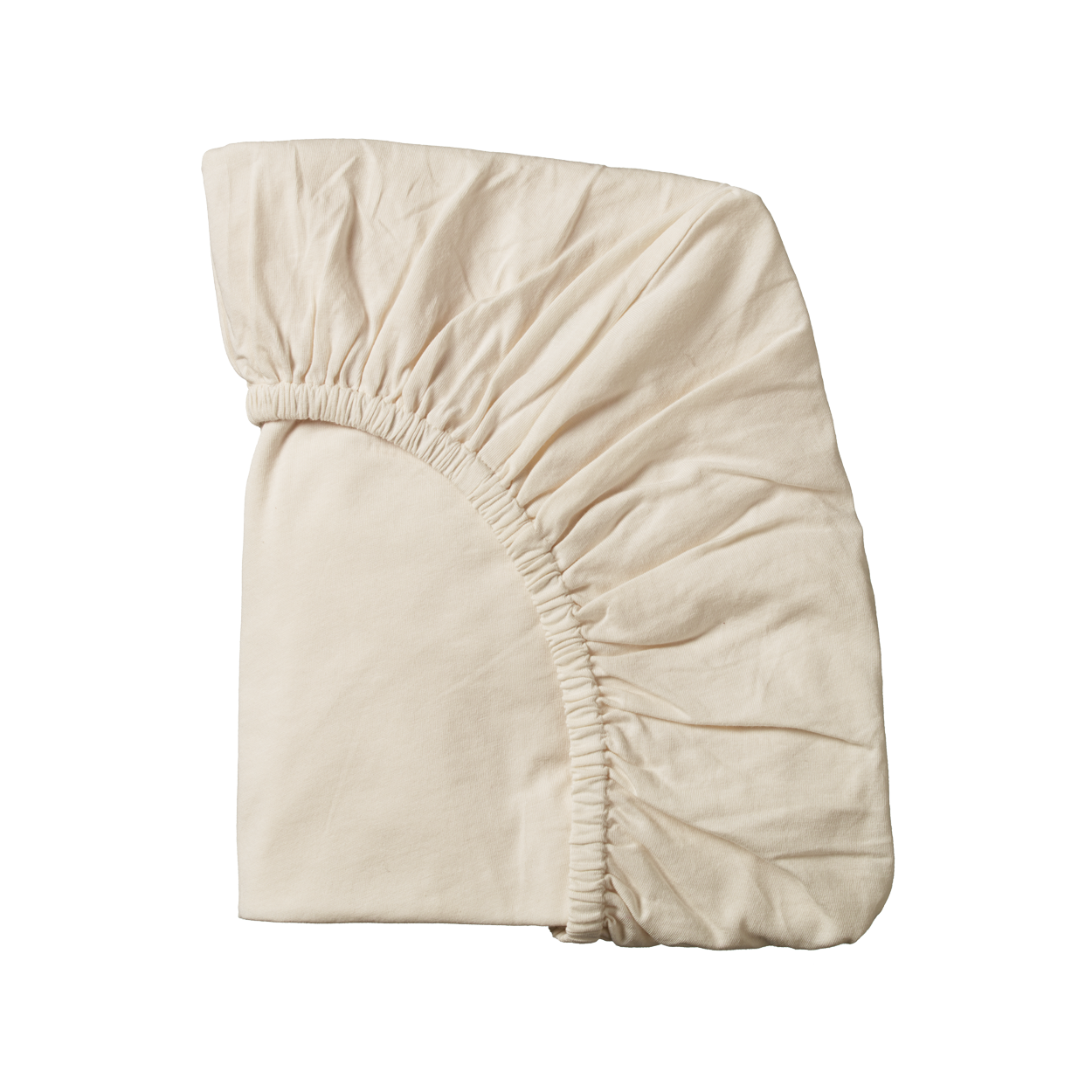 FITTED SHEET JERSEY | Natural-Web-front