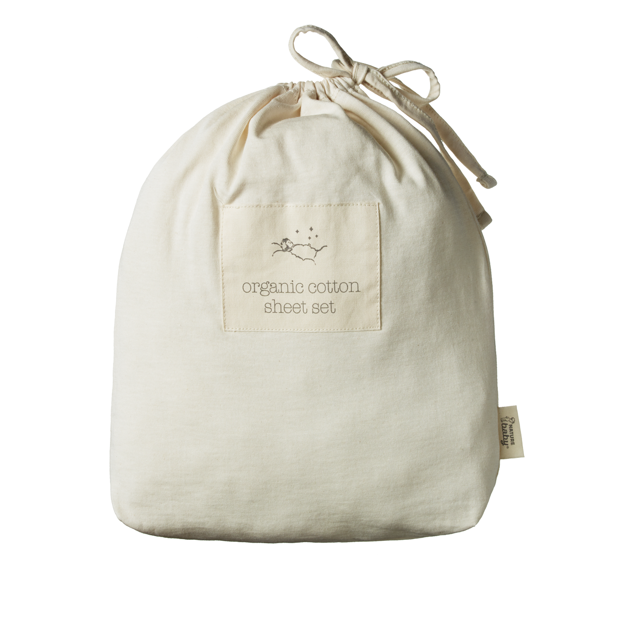 FITTED SHEET JERSEY | Natural-Web-hover