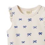 FLEUR BODYSUIT | Ribbons Print-Extra Img - 1