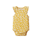 FLEUR BODYSUIT TERRY | Kitchen Garden Freesia Print-Web-front