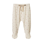 FOOTED ROMPERS POINTELLE | Posey Blossom Print-Web-front