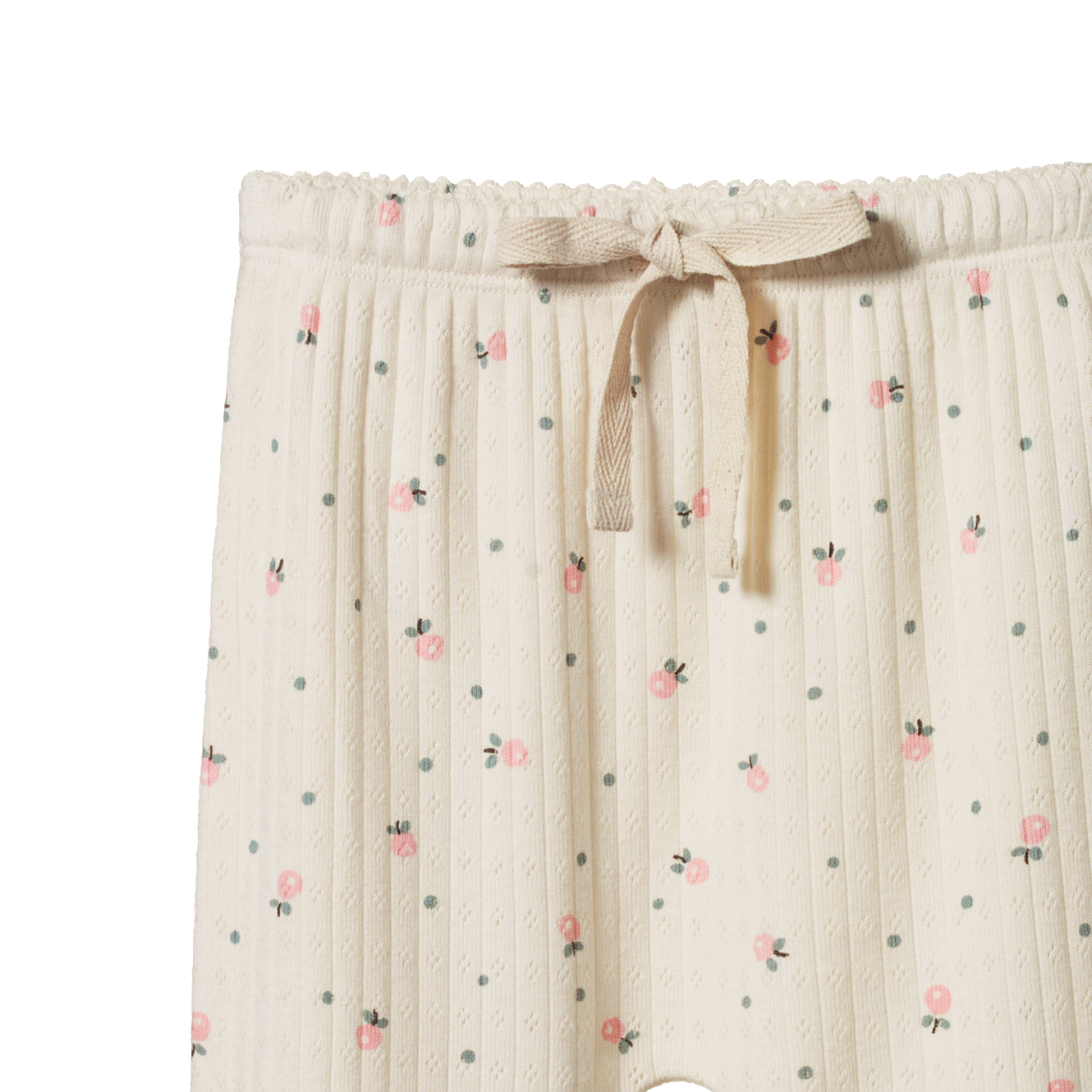 FOOTED ROMPERS POINTELLE | Posey Blossom Print-Web-hover