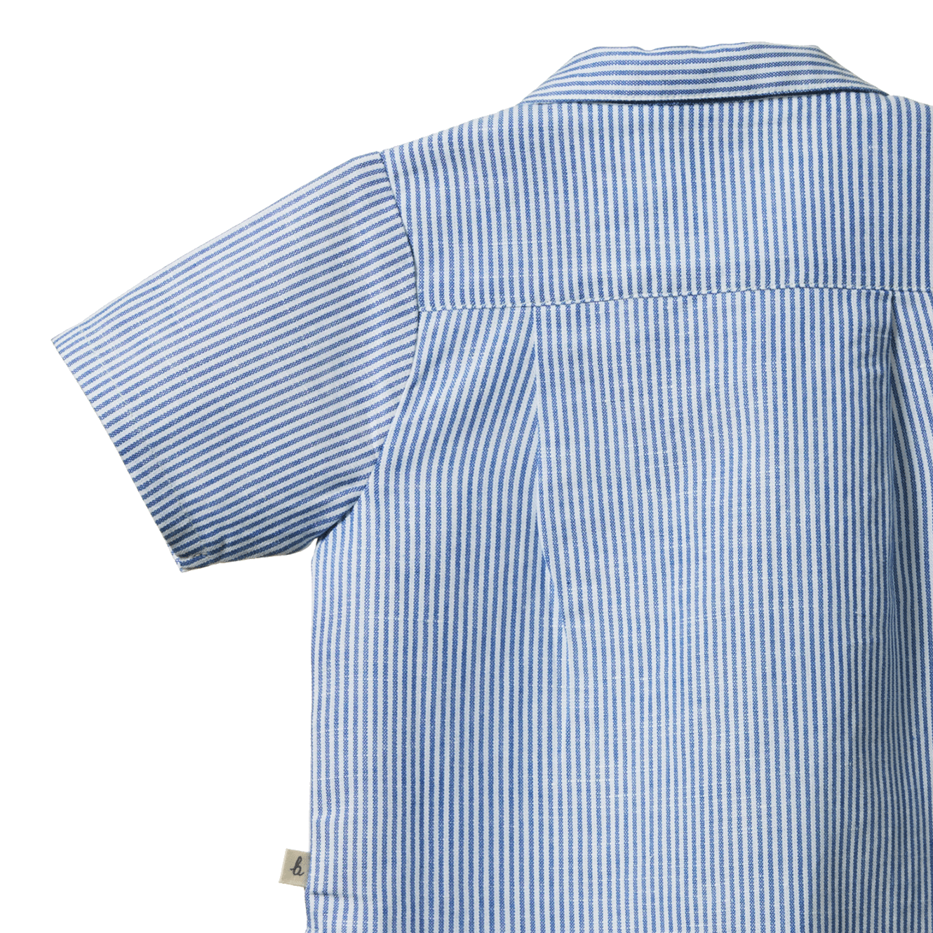 GUTHRIE SHIRT LINEN | Blue Stripe-Extra Img - 2