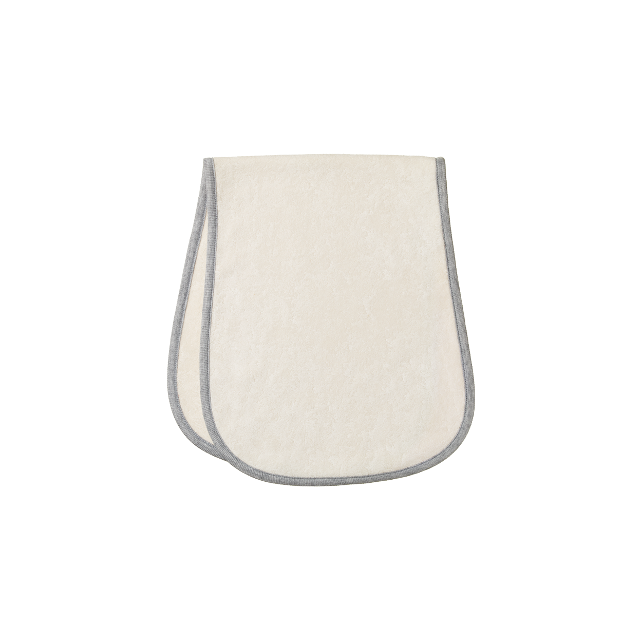 BURP CLOTH 2 PACK | Natural/Grey Marl-Web-hover