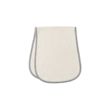 BURP CLOTH 2 PACK | Natural/Grey Marl-Web-hover