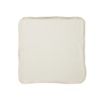 ORGANIC JERSEY FACE CLOTH 10 PACK | Natural/Grey Marl Stripe-Extra Img - 2