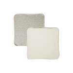ORGANIC JERSEY FACE CLOTH 10 PACK | Natural/Grey Marl Stripe-Web-hover