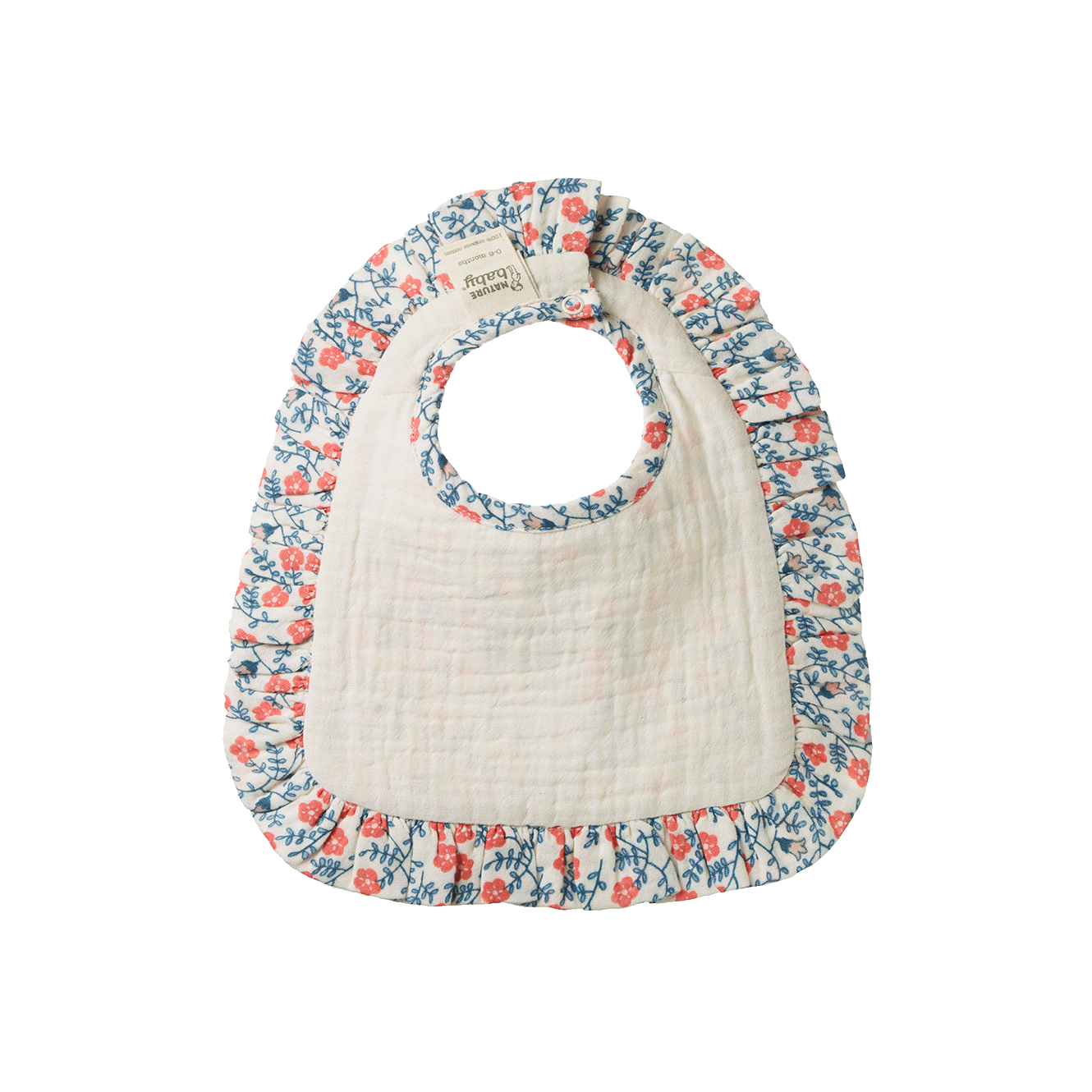 HETTY RUFFLE BIB | Betsy Belle Print-Web-hover