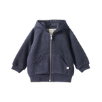 HOODED SWEATSHIRT | Navy Marl-Web-front