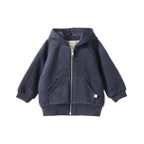 HOODED SWEATSHIRT | Navy Marl-Web-front