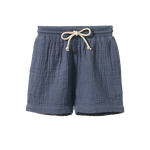 JAMES SHORTS MUSLIN | Vintage Indigo-Web-front