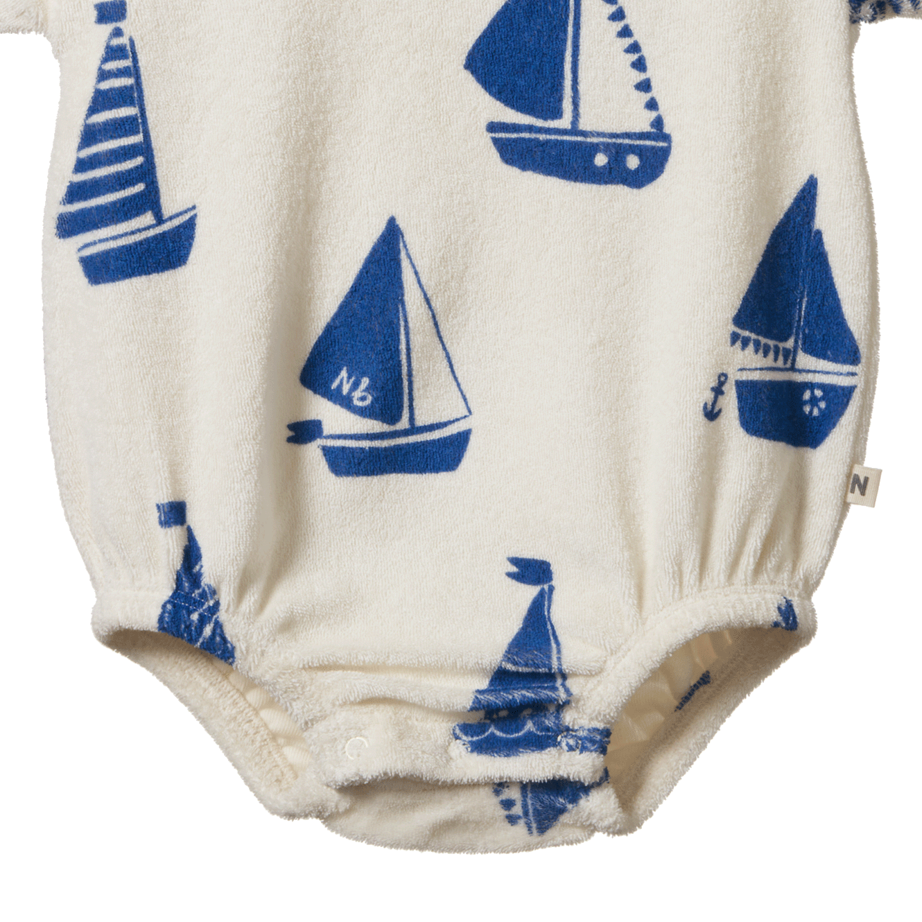 JUNO ROMPER TERRY | Regatta Print Terry-Extra Img - 2