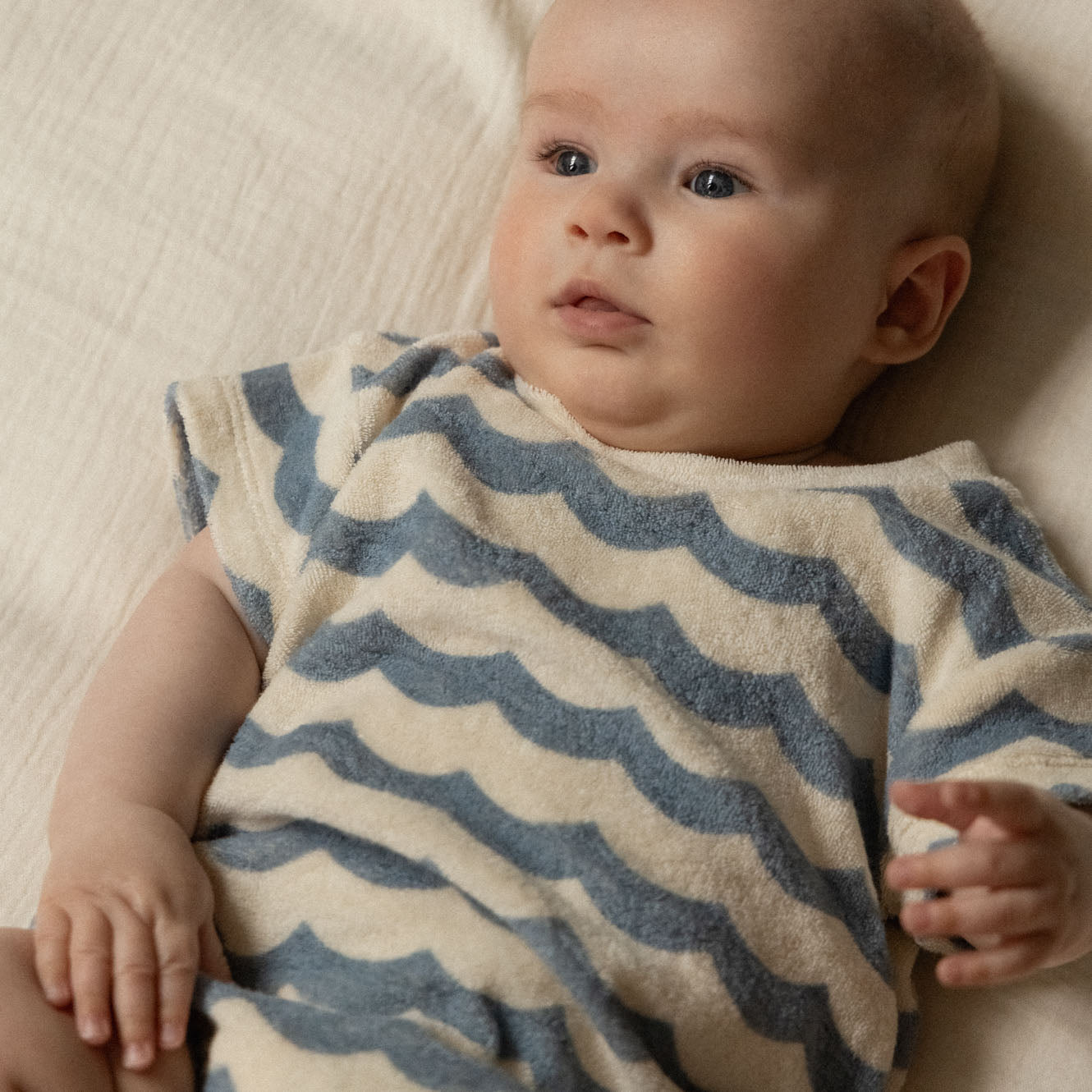 JUNO ROMPER TERRY | Waves Print-Web-hover