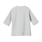 KIMONO JACKET | Grey Marl Stripe-Web-hover