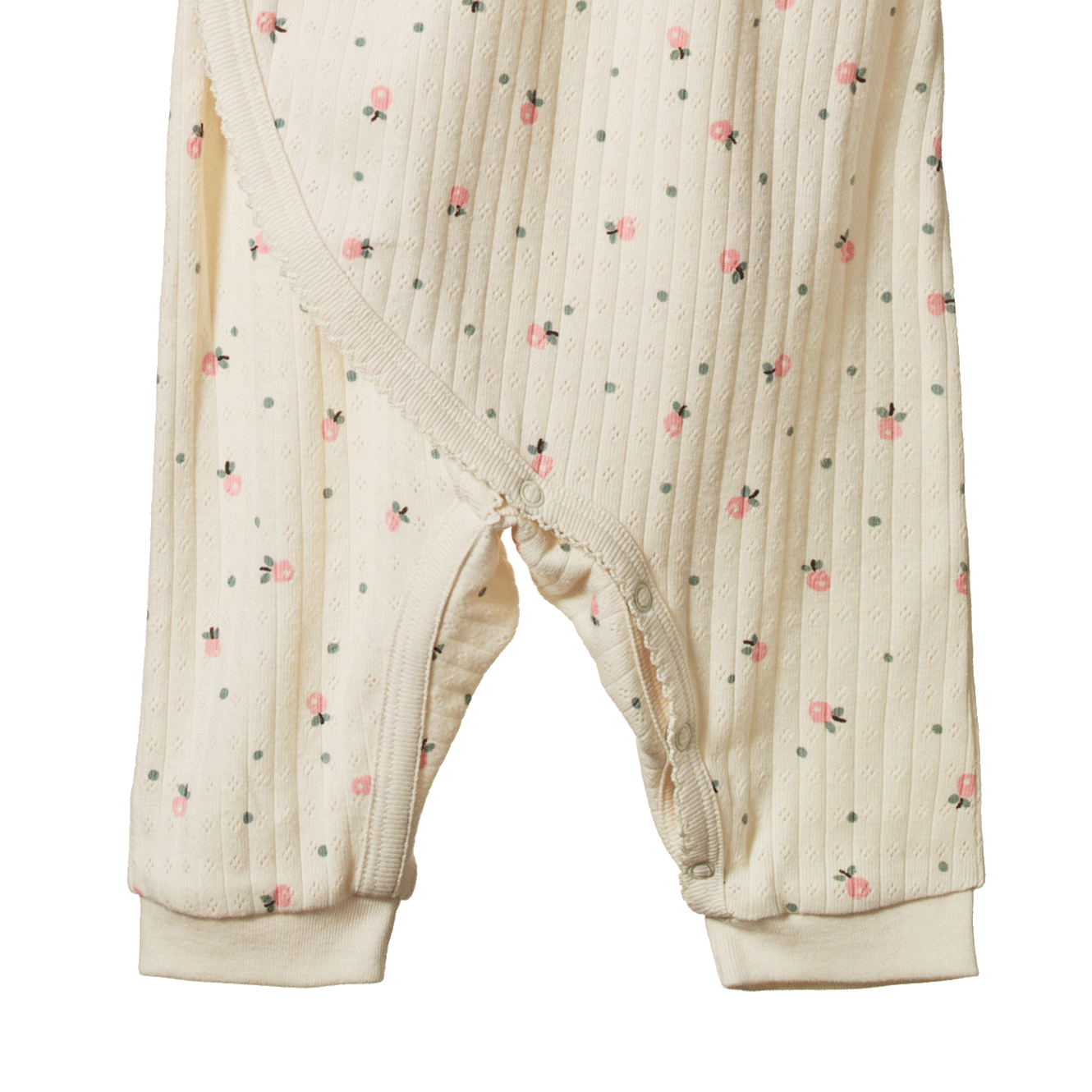 KIMONO STRETCH & GROW POINTELLE | Posey Blossom Print-Extra Img - 1