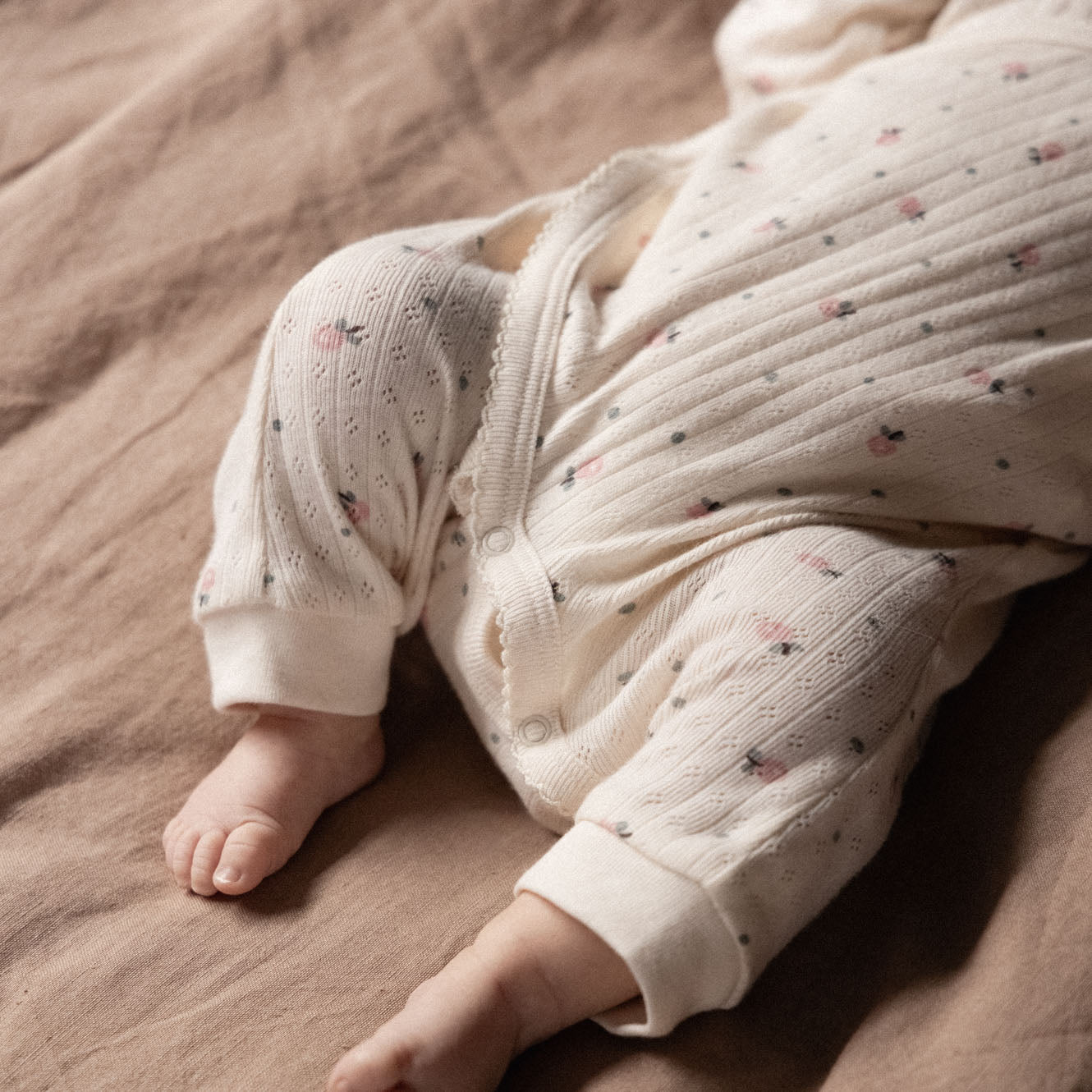 KIMONO STRETCH & GROW POINTELLE | Posey Blossom Print-Extra Img - 3