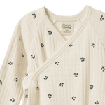 KIMONO STRETCH & GROW POINTELLE | Winter Berry Print-Extra Img - 1