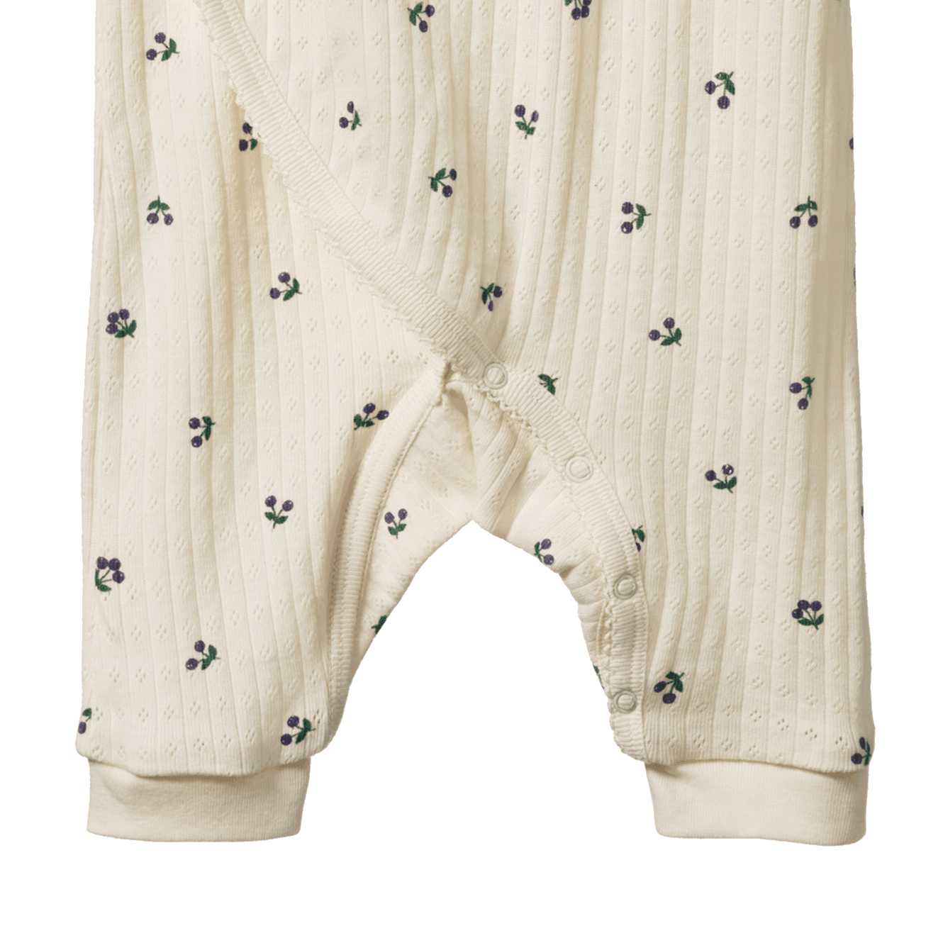 KIMONO STRETCH & GROW POINTELLE | Winter Berry Print-Extra Img - 2