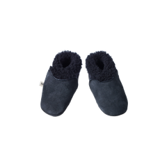 LAMBSKIN BOOTIES | Navy-Web-front