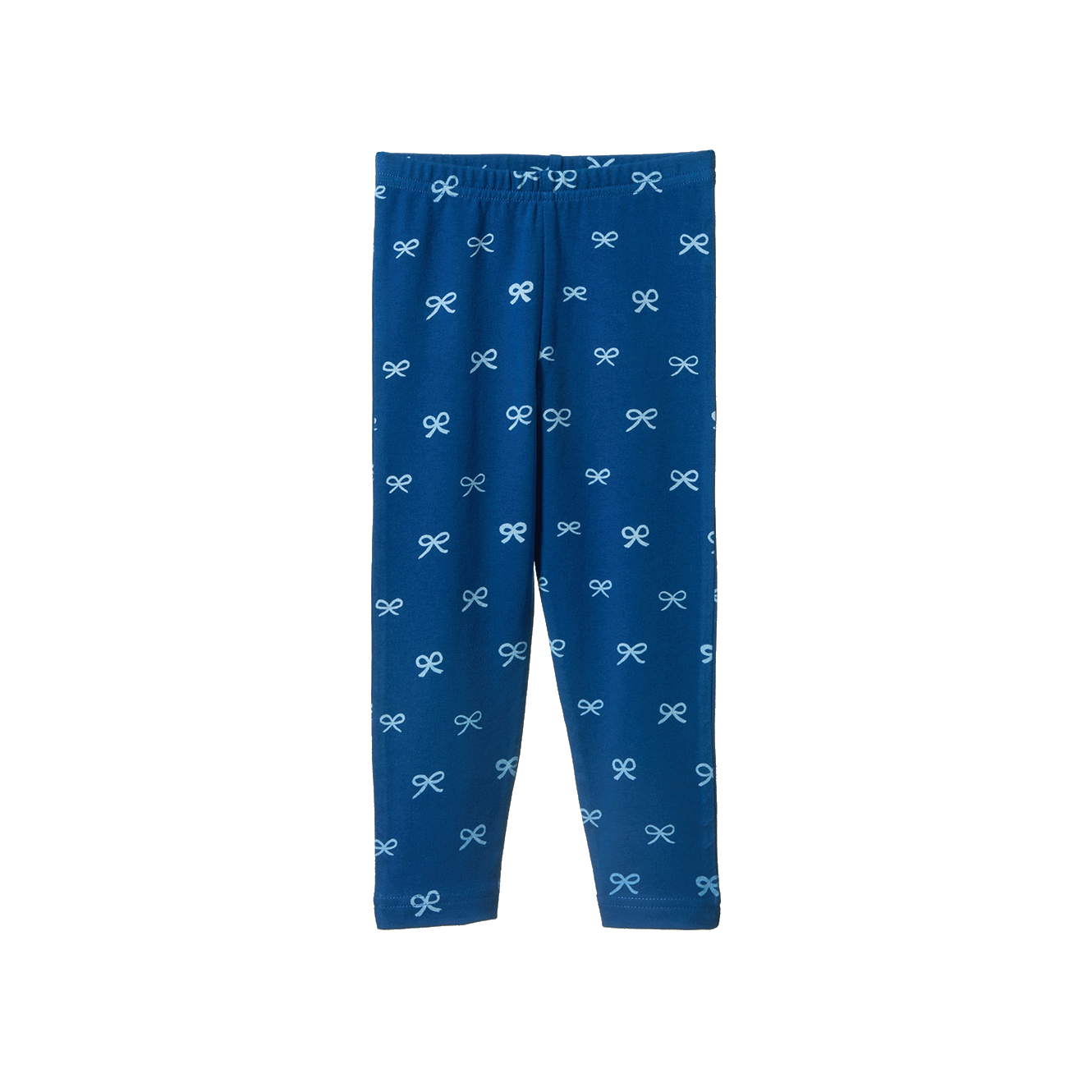 LEGGINGS | Ribbons Blue Print-Extra Img - 1