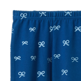 LEGGINGS | Ribbons Blue Print-Web-hover