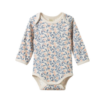 LONG SLEEVE BODYSUIT | Betsy Belle Rose Print-Web-front