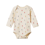 LONG SLEEVE BODYSUIT | Delphine Print-Web-front