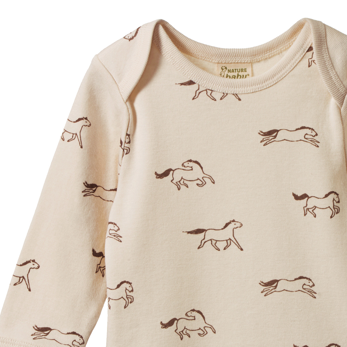 LONG SLEEVE BODYSUIT | Gallop Print-Extra Img - 3