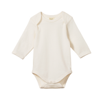LONG SLEEVE BODYSUIT | Natural-Web-front