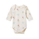 LONG SLEEVE BODYSUIT | Nature Baby Print-Web-front