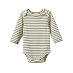 LONG SLEEVE BODYSUIT | Nettle Sailor Stripe-Web-front
